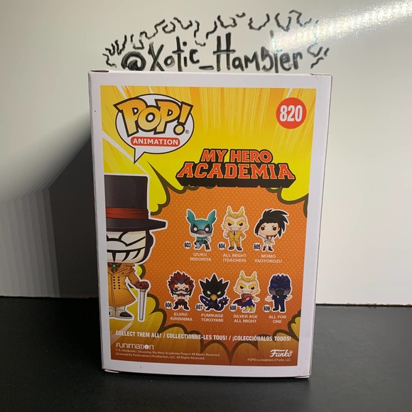 Funko POP! Mr. Compress #820 NYCC 2020 Fall Convention My Hero Academia Anime - Picture 3 of 6